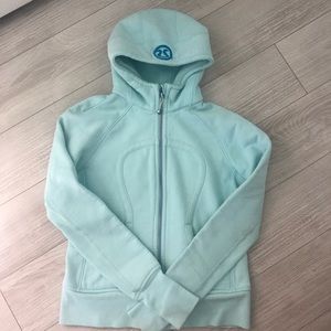 LULULEMON BLUE SCUBA HOODIE